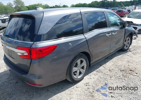 2018 Honda Odyssey Ex-L from USA, damaged, VIN 5FNRL6H76JB025166